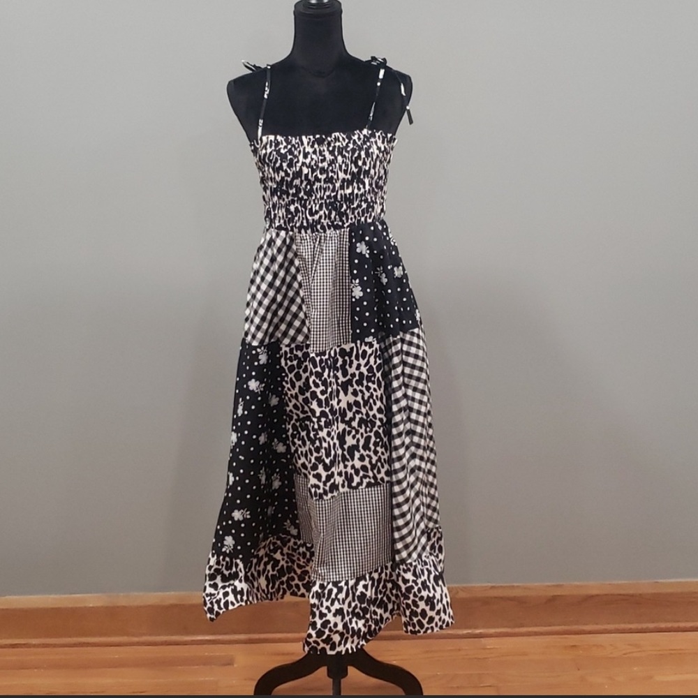 Sandy Liang x Target Patchwork Sleeveless Dress M - Picture 3 of 6